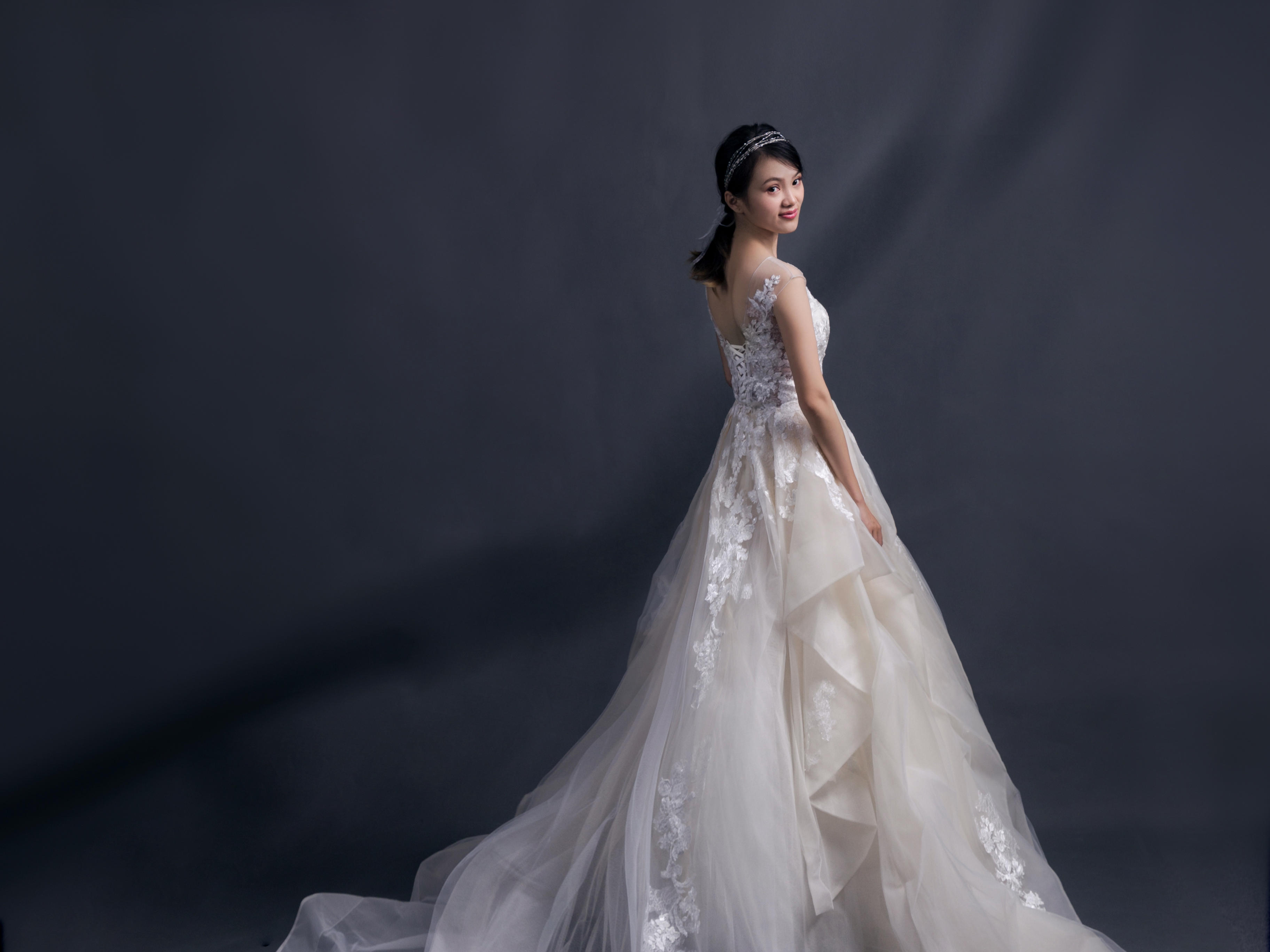 【禾·婚纱礼服】时尚精美主纱定制限时特惠套餐