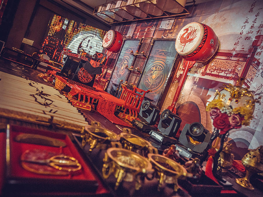 求君乐·鼓画丨DreamPark·唯美古风新中式