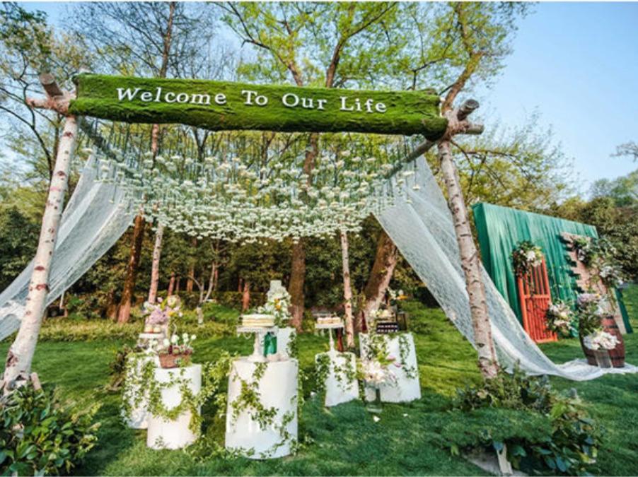 【八月婚礼定制】夏日清新草坪婚礼