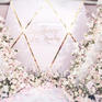 【意匠婚礼】18年度流行淡粉色花艺唯美创意策划