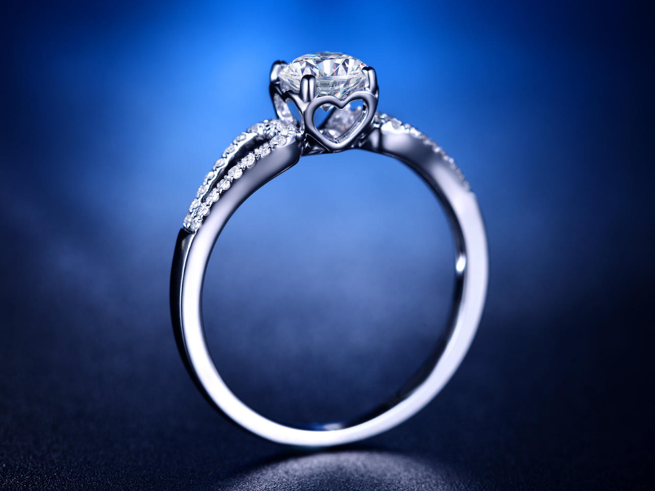 钻戒定制 40分主钻 GIA证书