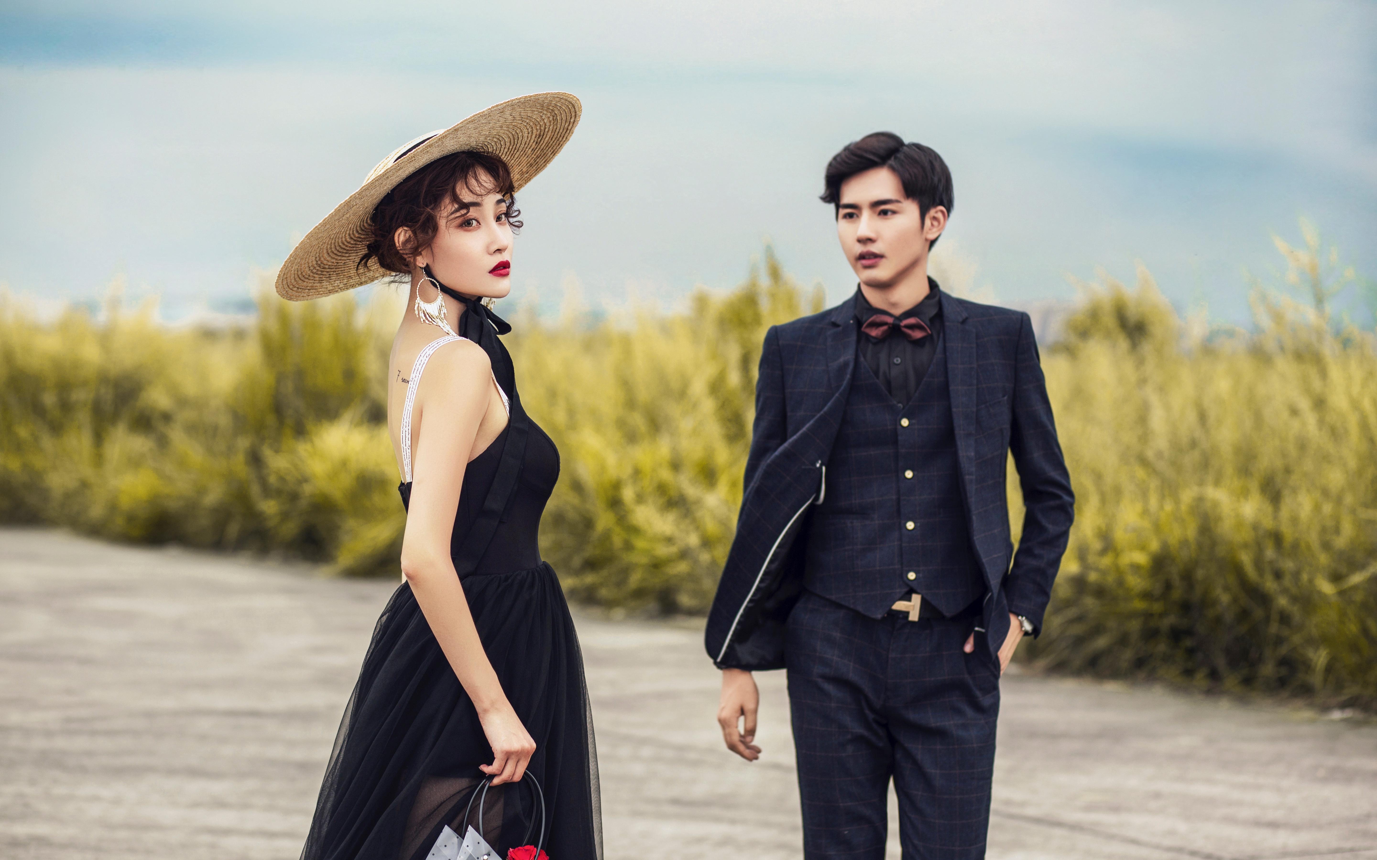 2019年全新主题 初春薄荷绿ins风 轻旅拍