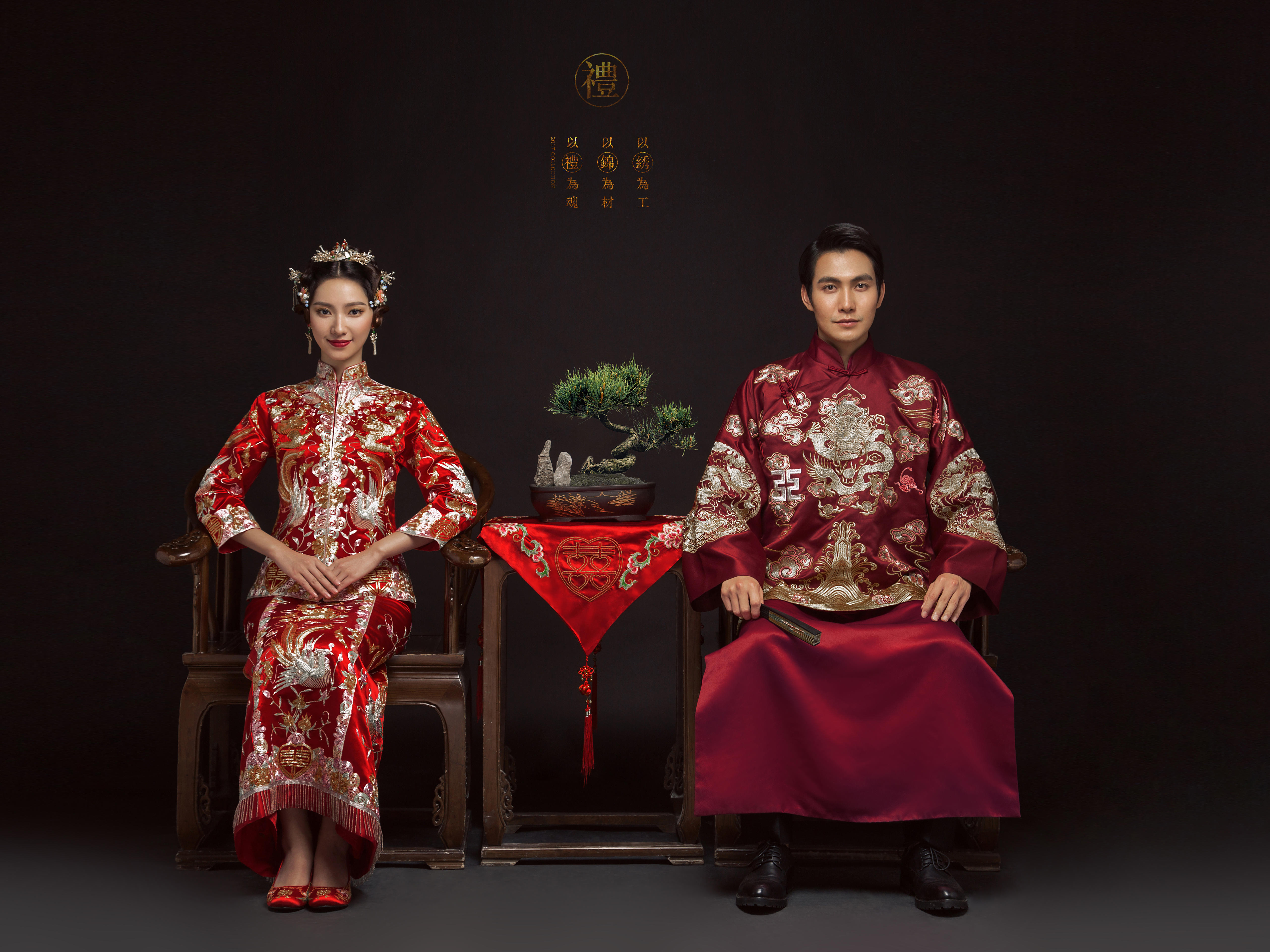 北京中式婚纱_中式婚纱