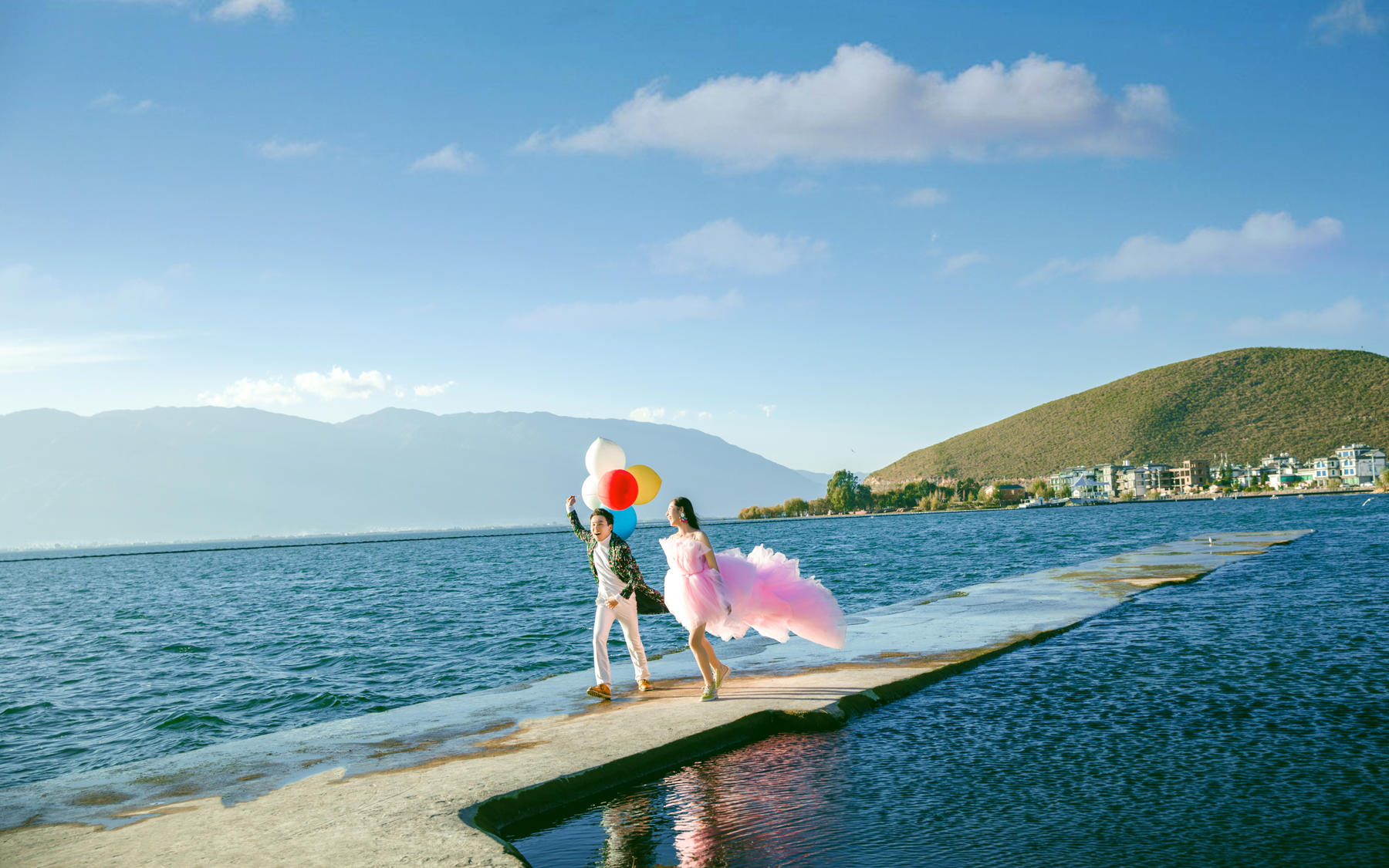 大理苍山洱海  海天一线