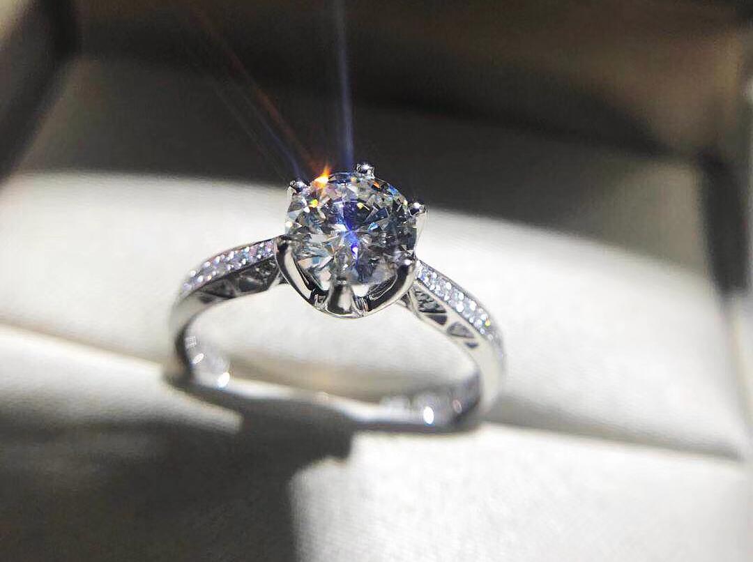 【额外送钻石对戒】巴洛克复古风钻戒