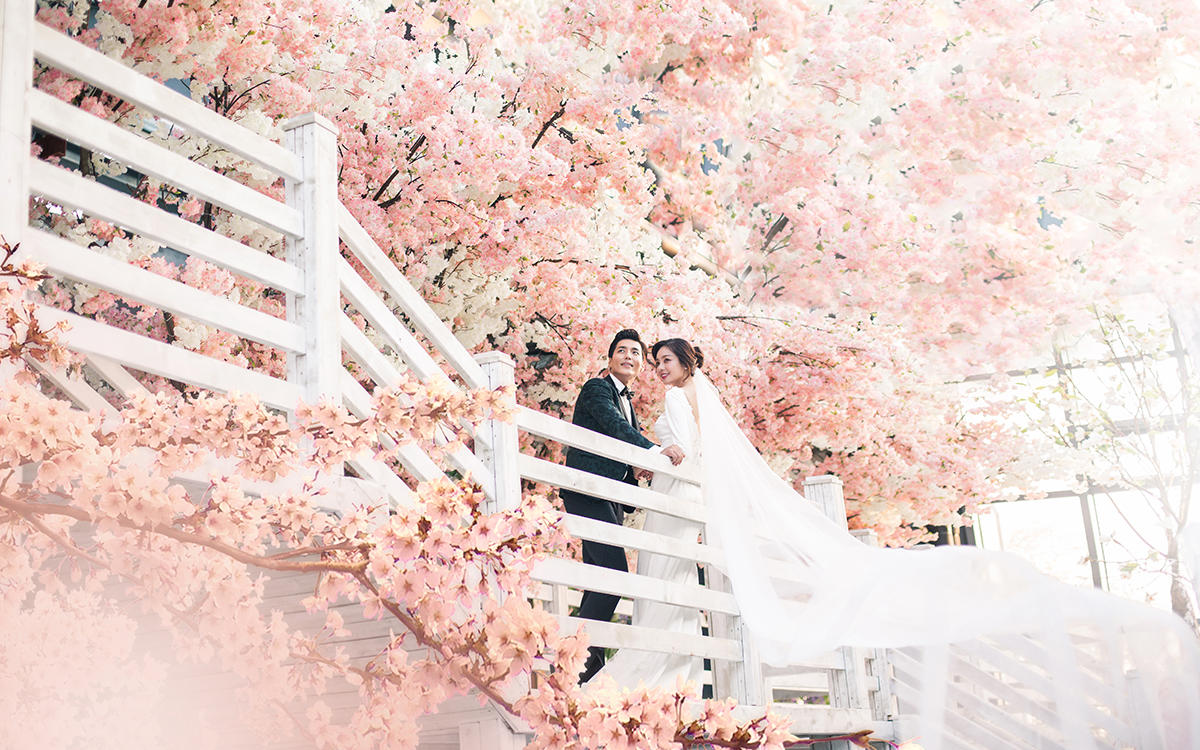 冬季独家拍摄基地--花漾新娘