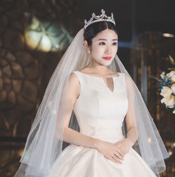 #BLING 柏伶纱#设计师款超仙裸纱轻婚纱