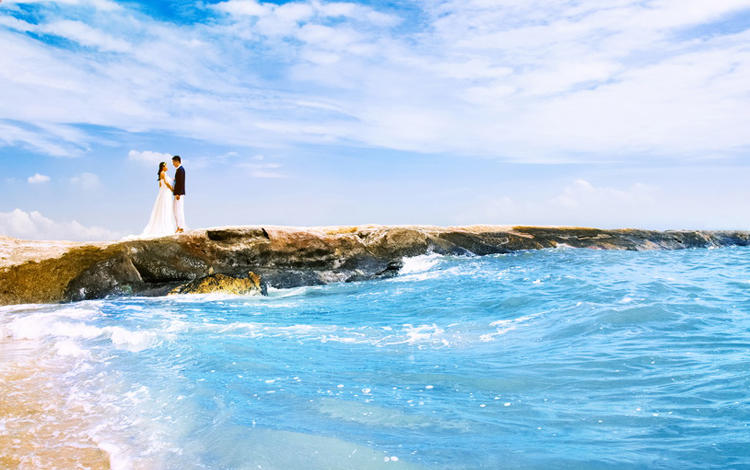 【富都婚纱】 鼓浪屿海景拍摄婚照旅游婚纱照