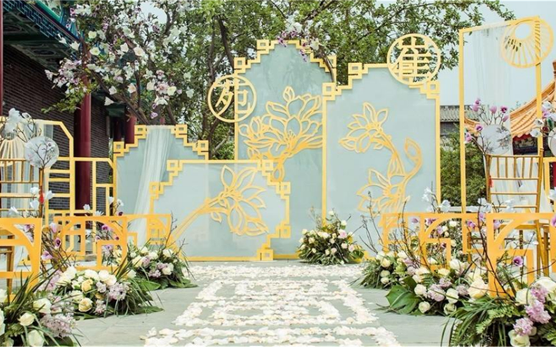 【米尔婚礼】亭榭瓦廊双飞燕