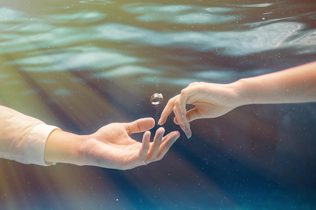 水下唯美婚纱摄影