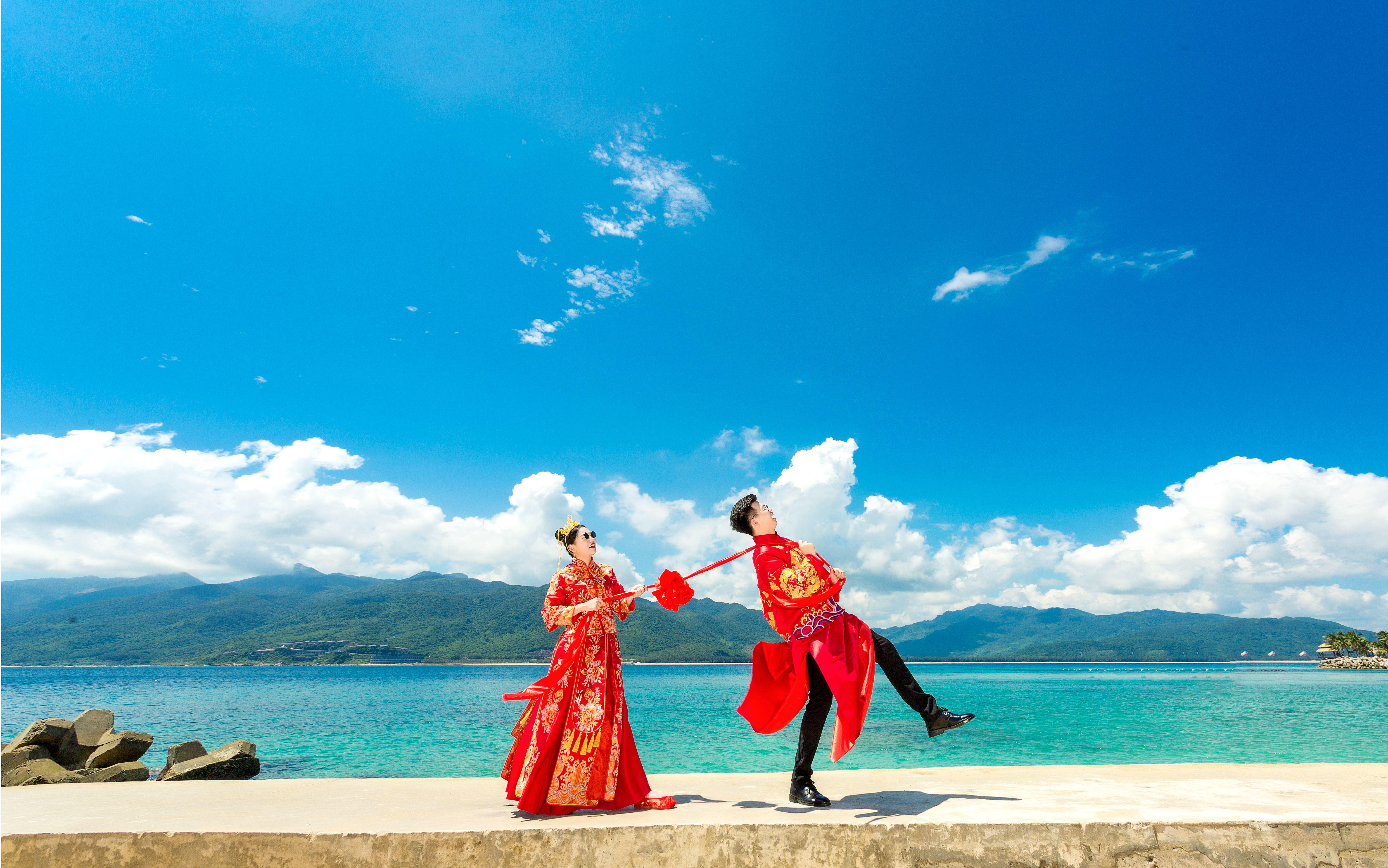 丽江民族文化特色蜜月旅拍套餐送龙门客栈住宿2晚