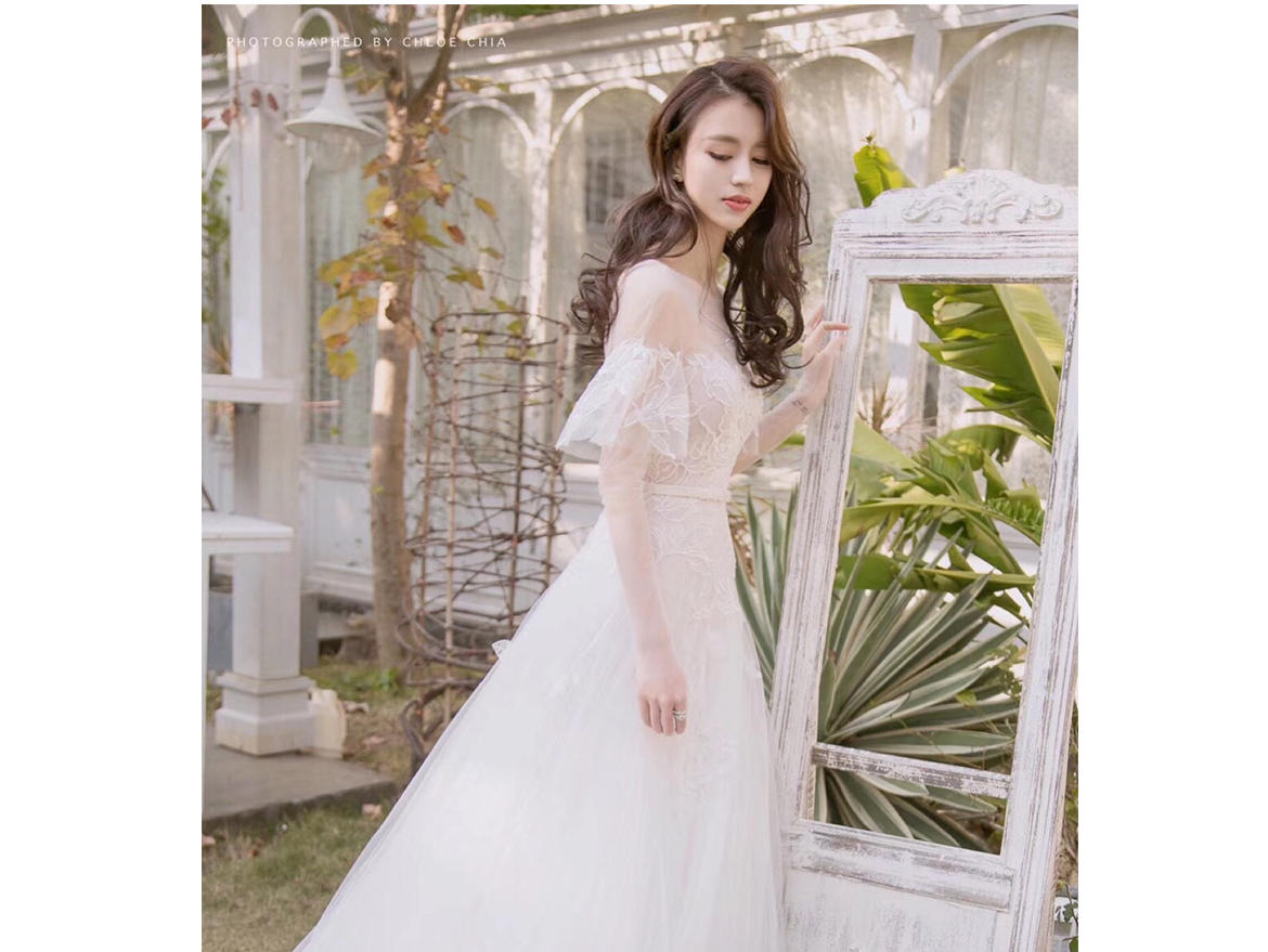 超值特惠 新娘妆 单次上门服务+免租出门龙凤褂