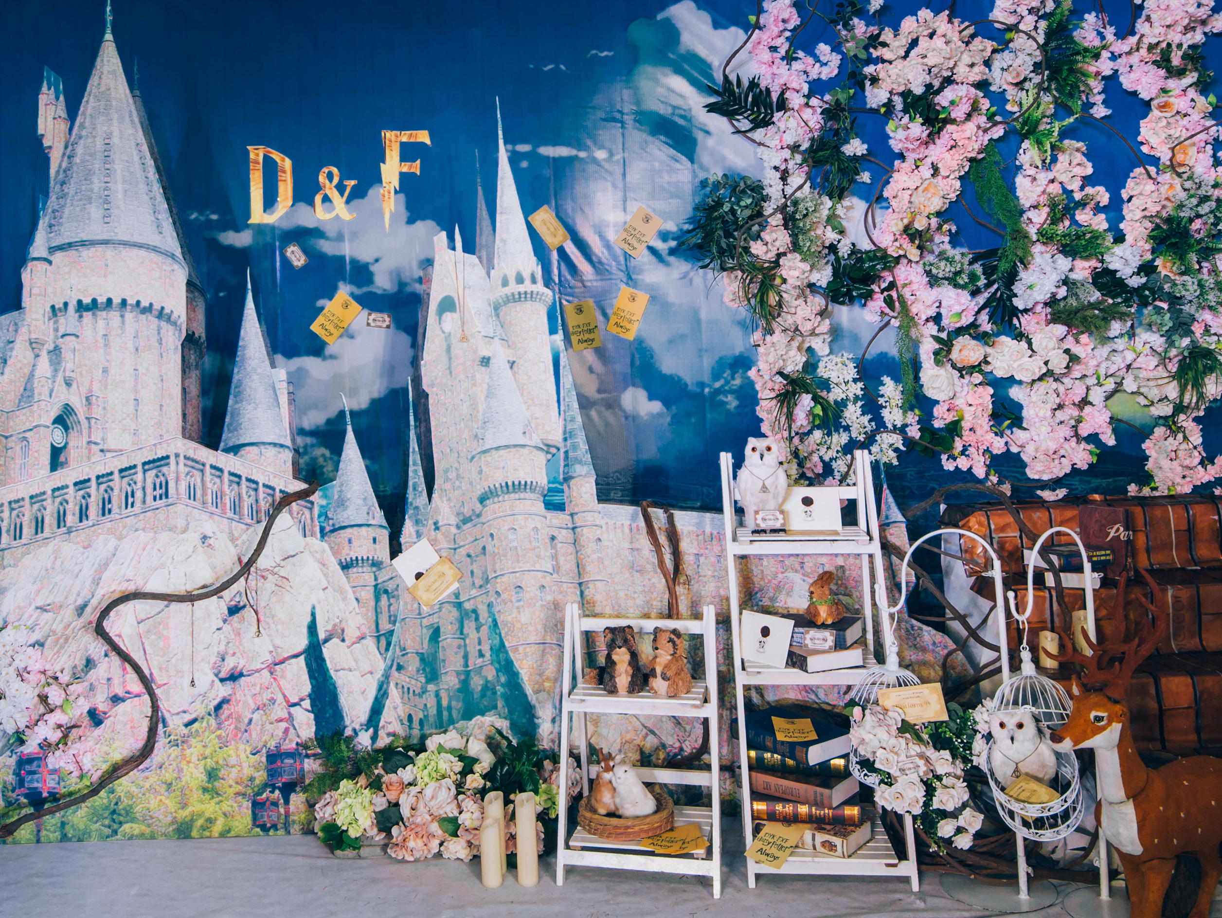 温迪婚礼—定制主题婚礼场布+摄影+主持+灯光音响