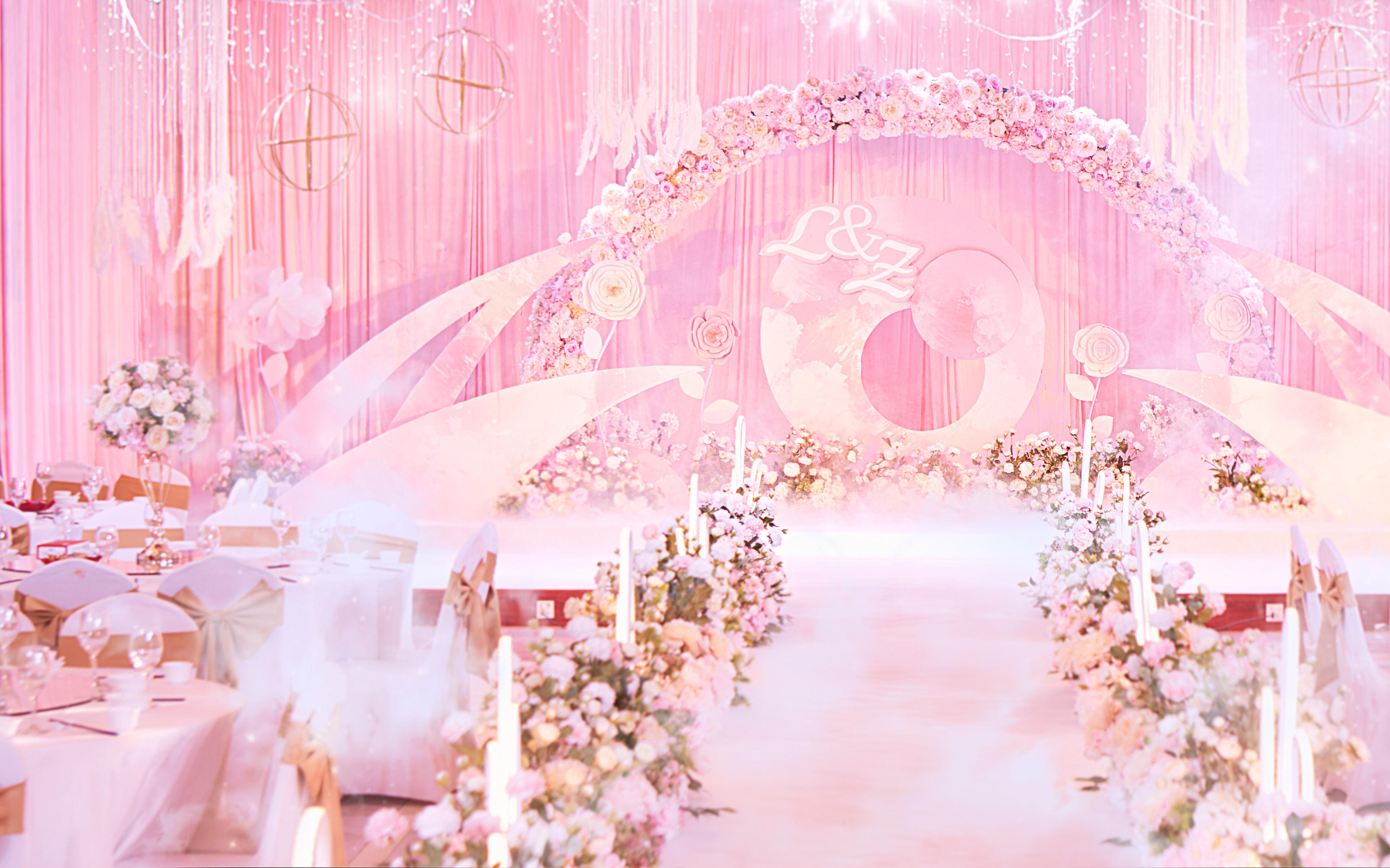 【美兮婚礼】粉色梦幻婚礼