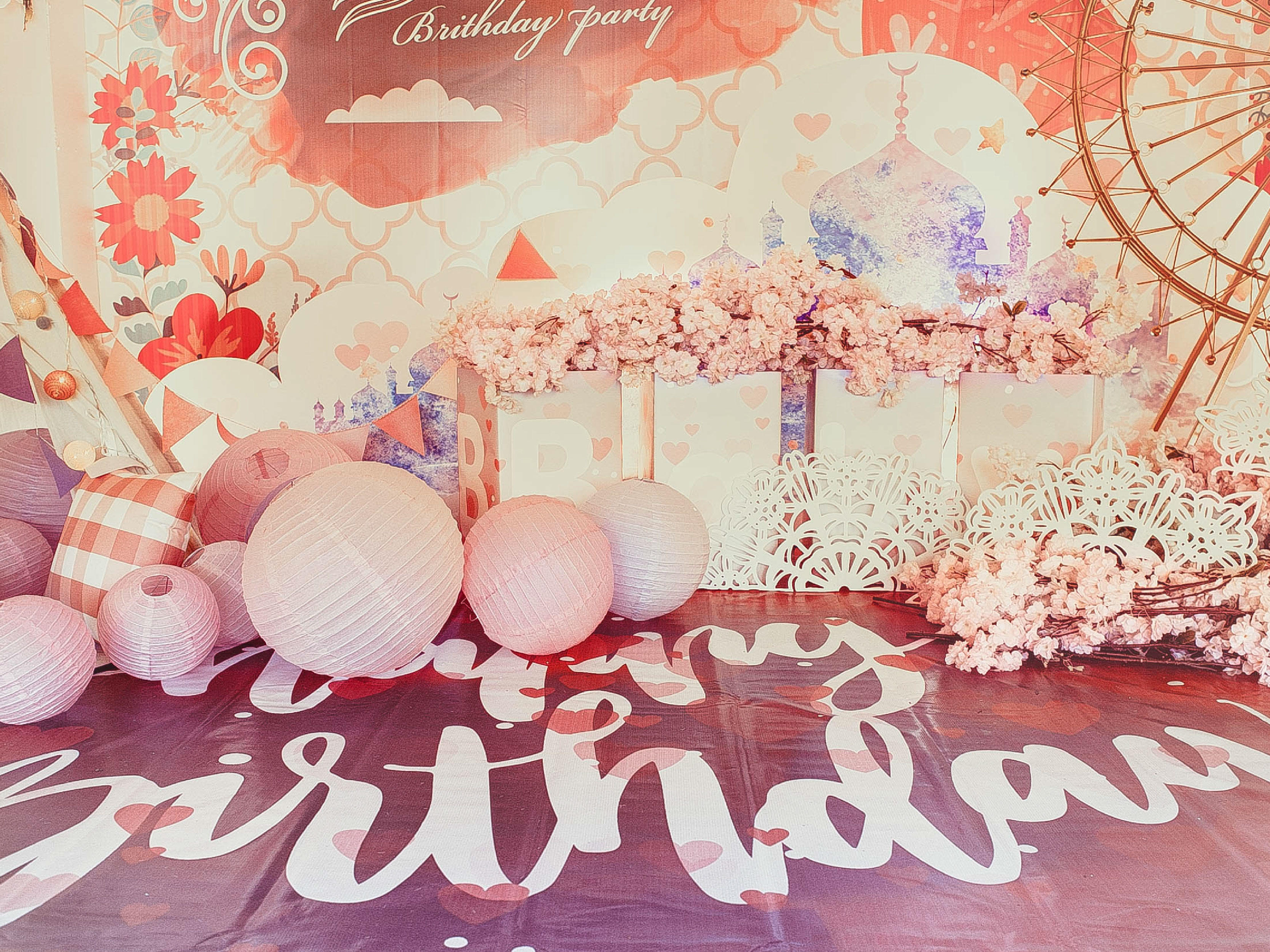 《你是我永远的小公主》——宝宝宴 派对布置