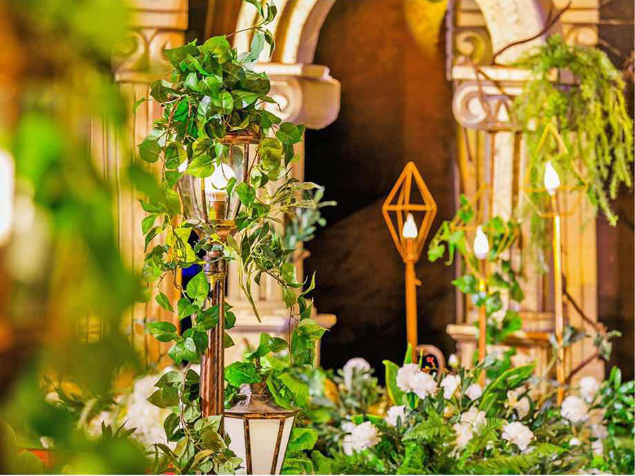 中型室内森系婚礼《失落遗迹》