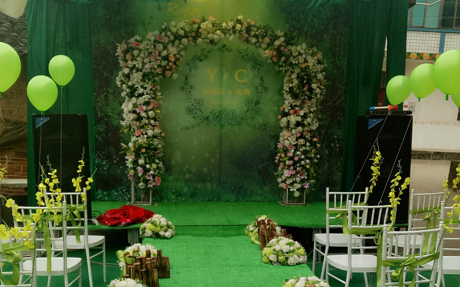 绿野仙踪之森系主题西式婚礼