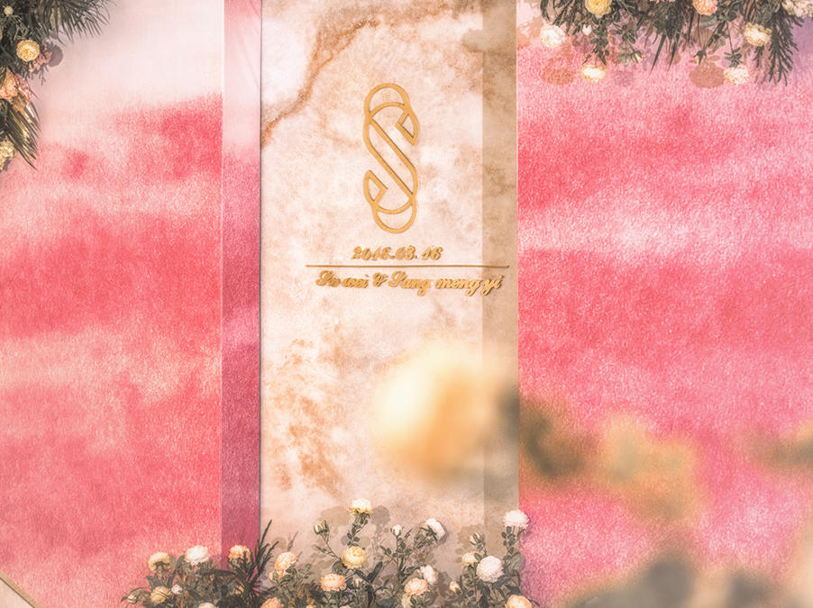 【闺蜜婚礼】简洁粉色清新婚礼