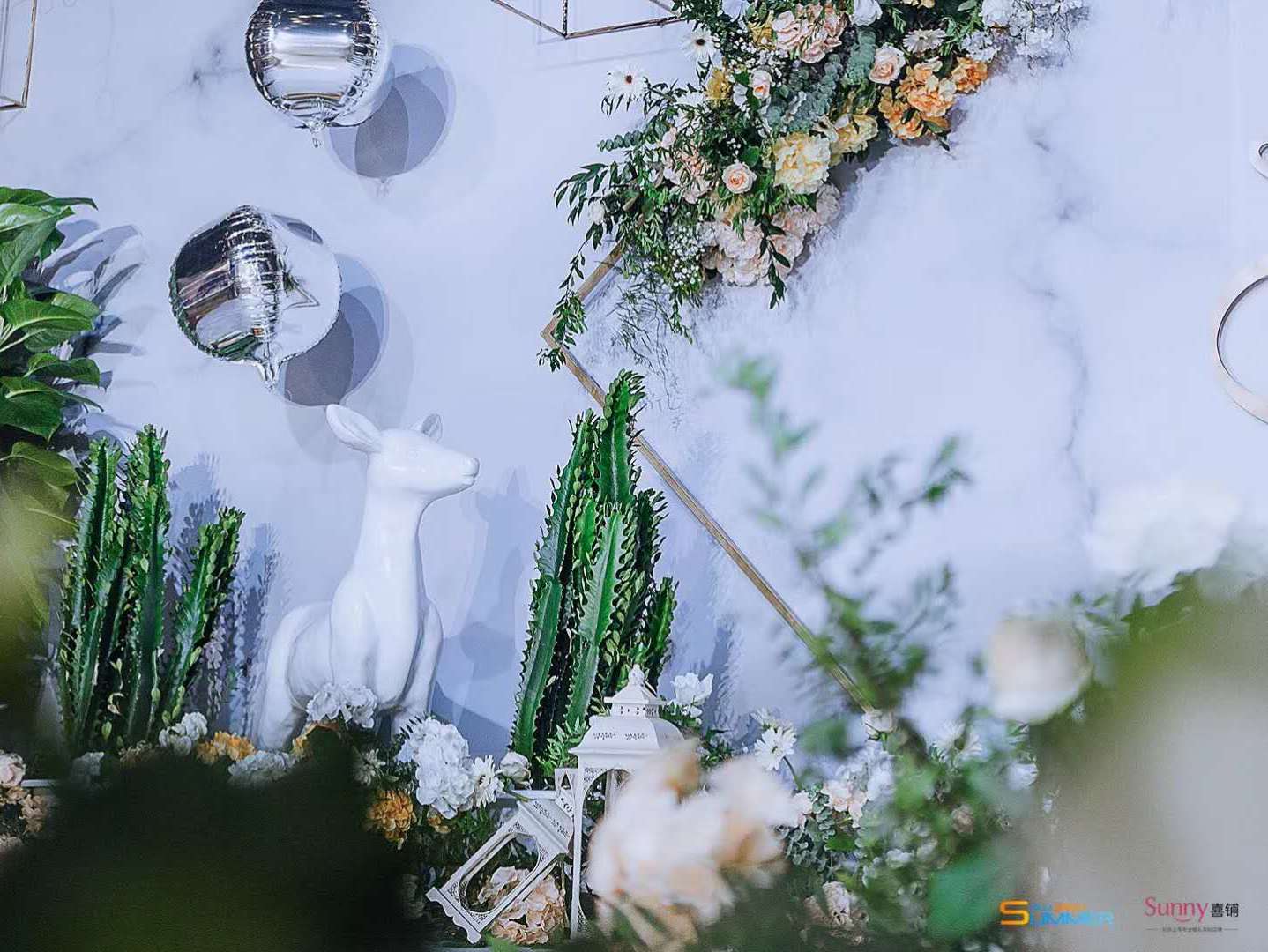 【sunny喜铺】阳光房清新室内主题婚礼