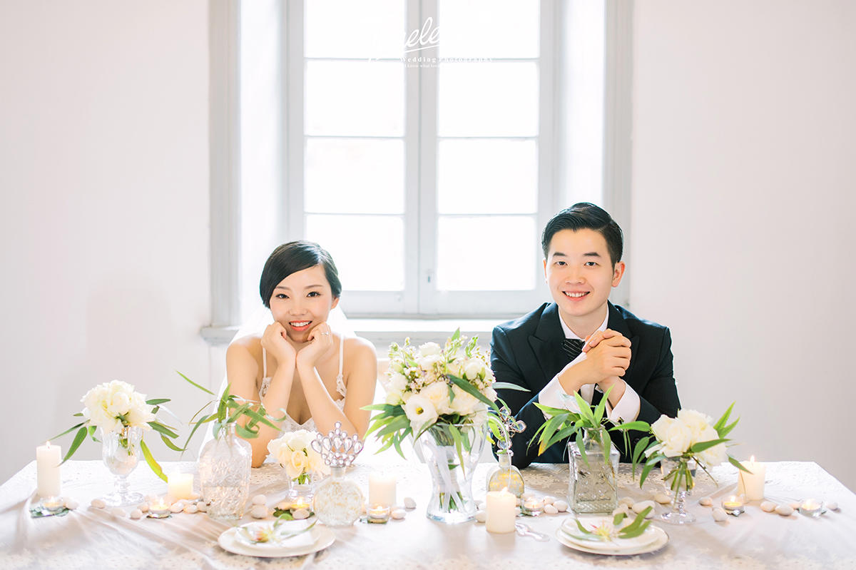 Timeless时光婚纱照｜定制室内清新场景