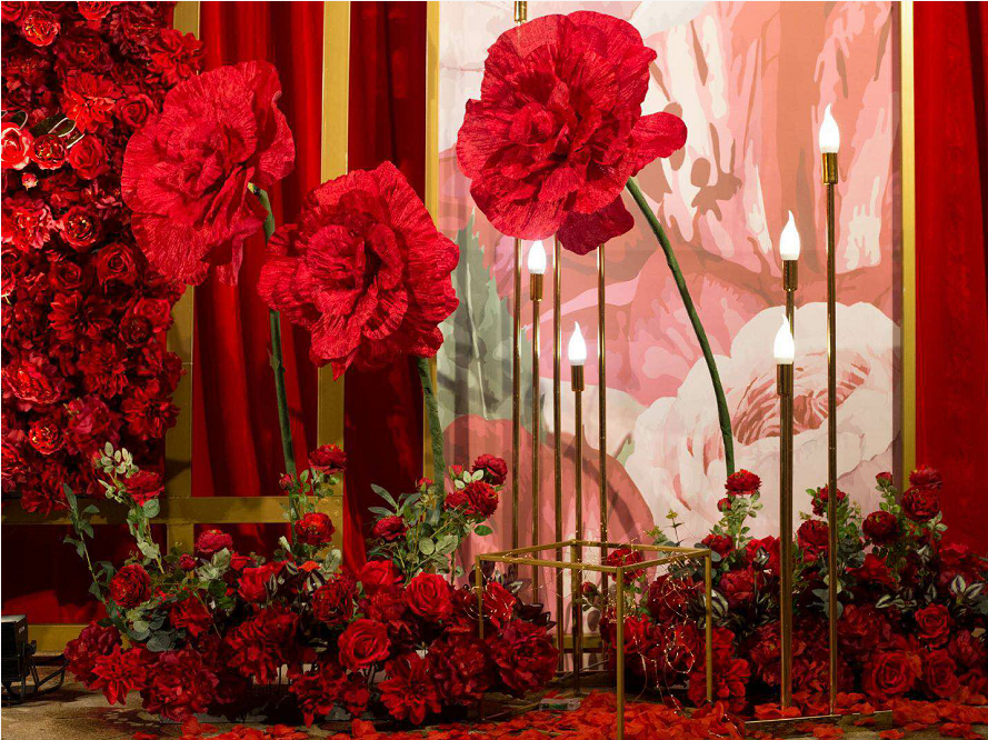 炽爱 万朵红玫为爱而生 热烈浓郁 现代简约