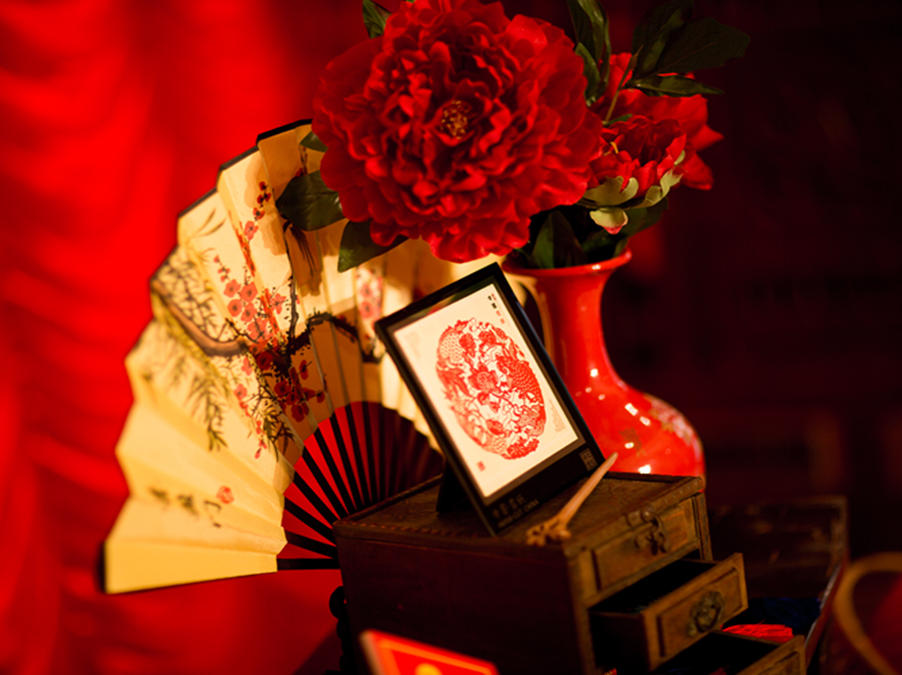 中式大紅色 喜慶中國婚禮 傳統(tǒng)