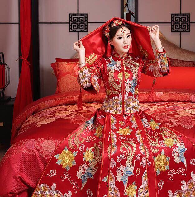 【嫁美格格】中式秀禾龙凤褂特价套餐