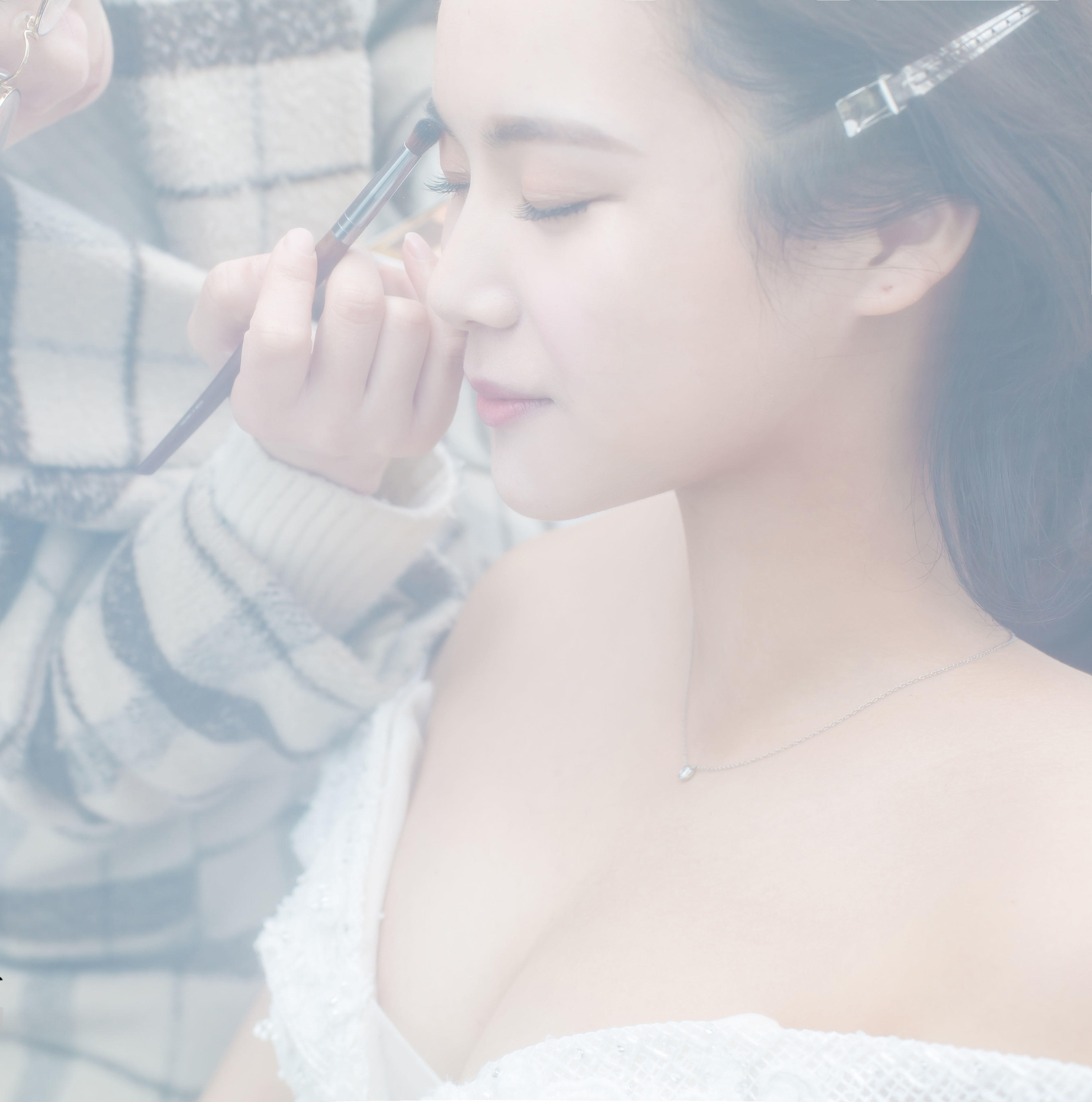 凡一【高端新娘造型】技术总监化妆师全天跟妆