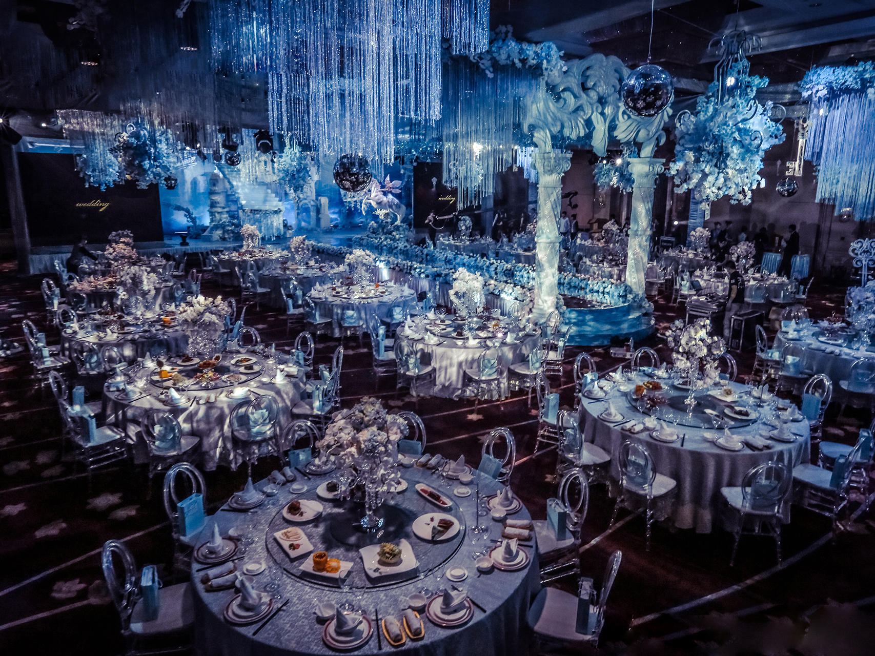 【山丹丹婚礼】套餐 蓝色童话城堡 18年大热