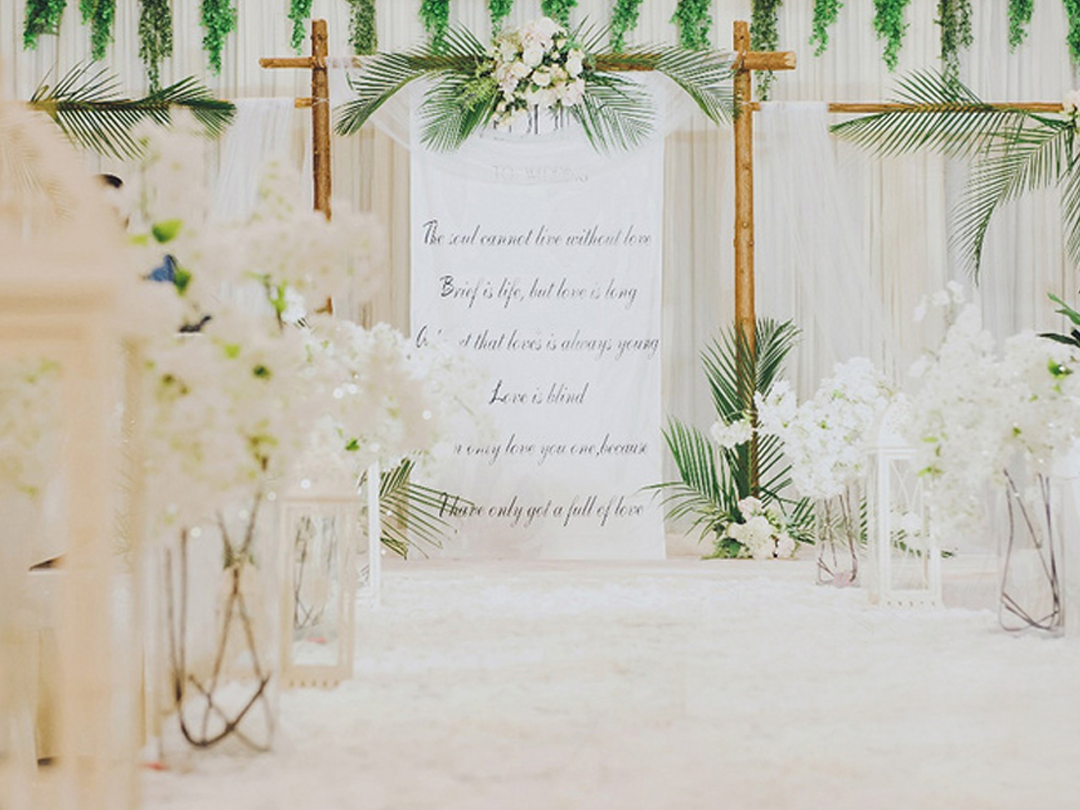 简约森系婚礼 ~ 岁月静好