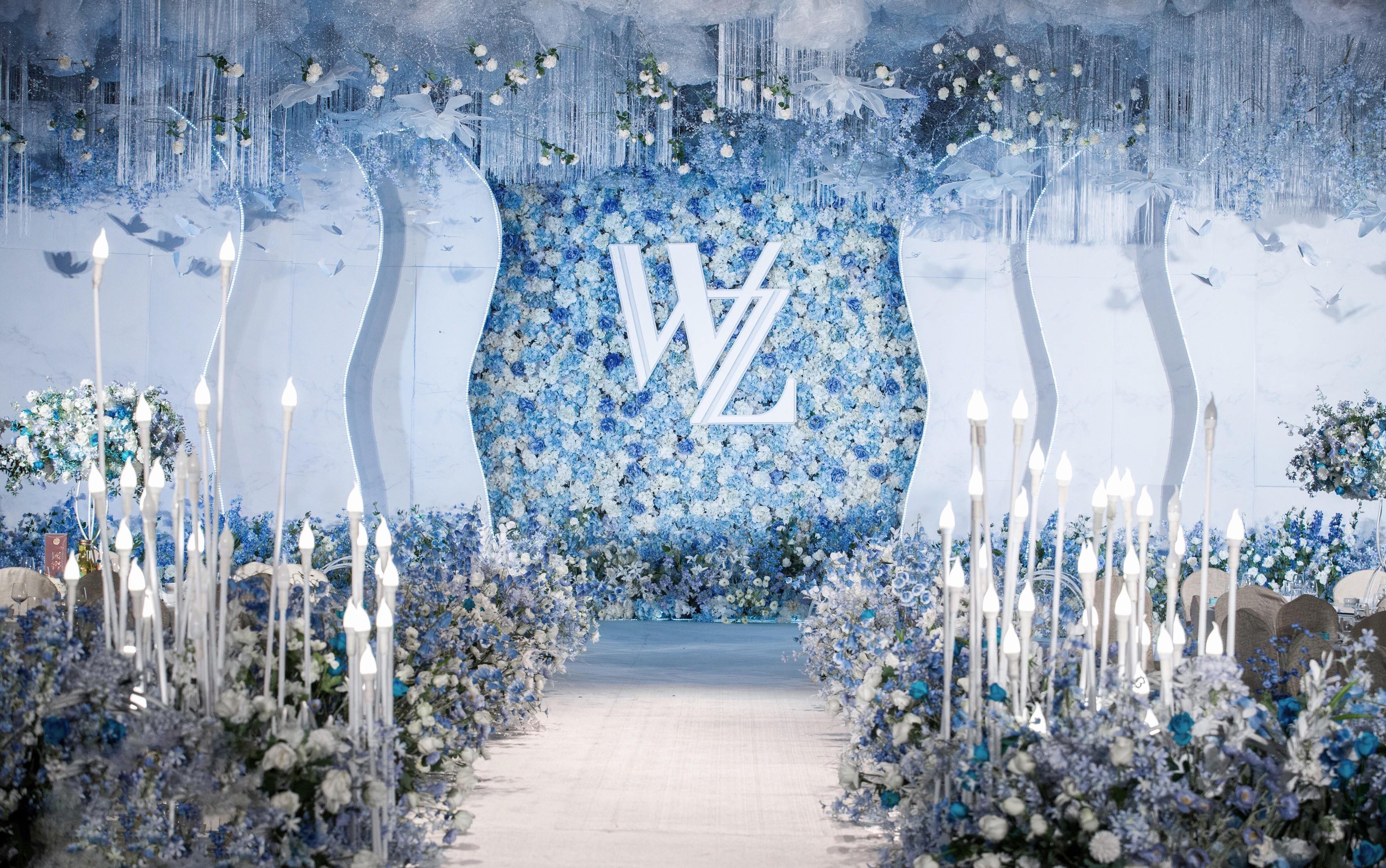 Wedding丨蓝色空间