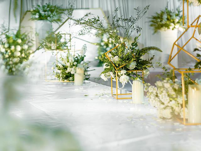 【艾尔婚礼】白绿小清新婚礼