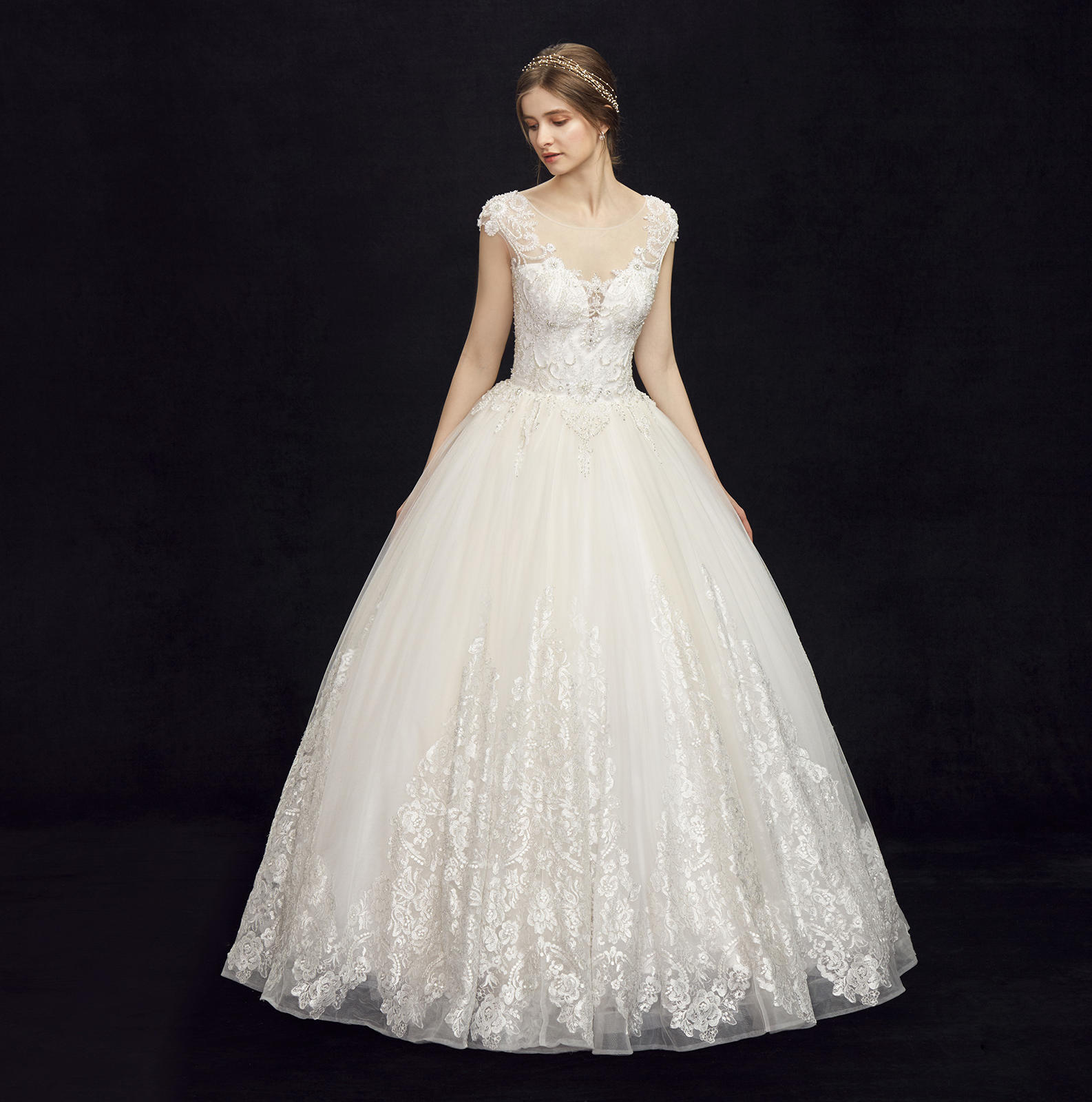 【热销套系】精品主纱+礼服+男士礼服