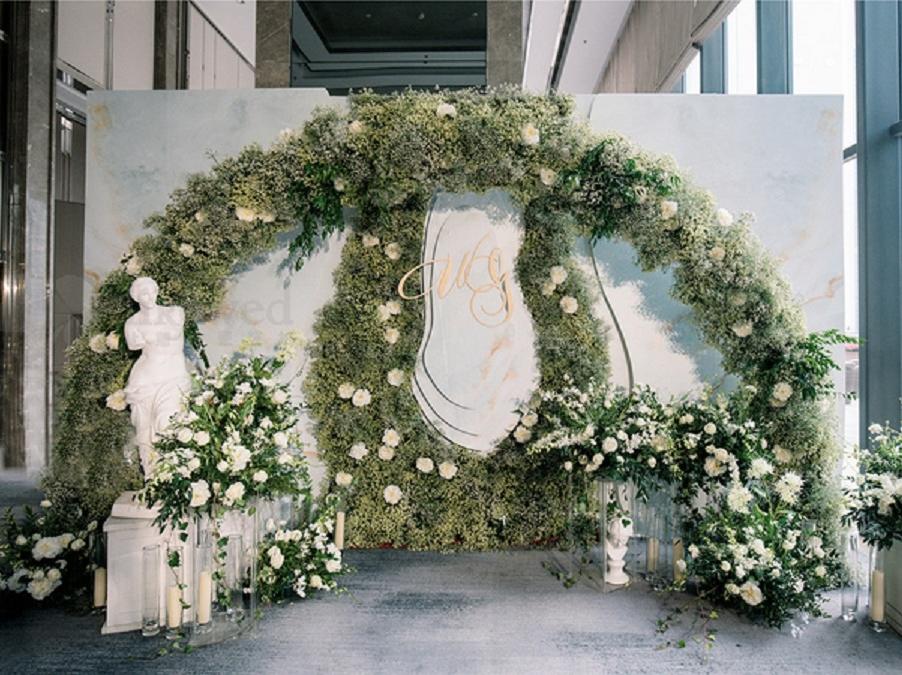 蒂芙尼蓝小森系主题婚礼含老板亲自司仪化妆摄像摄影