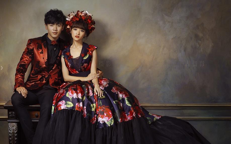 宜宾古摄影婚纱【巴黎之花】系列