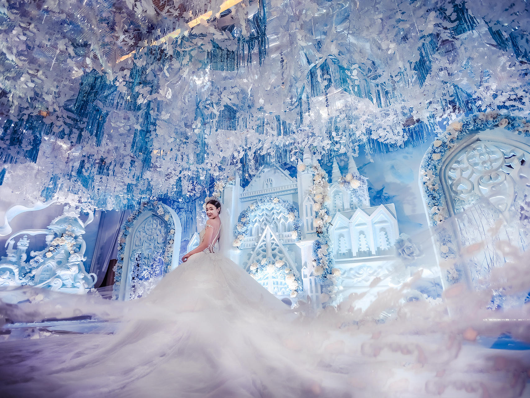 【山丹丹婚礼】套餐 蓝色童话城堡 18年大热