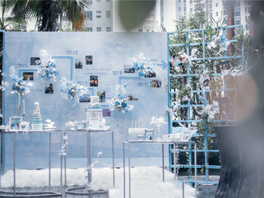 【乙恩婚庆】——蓝色梦幻系