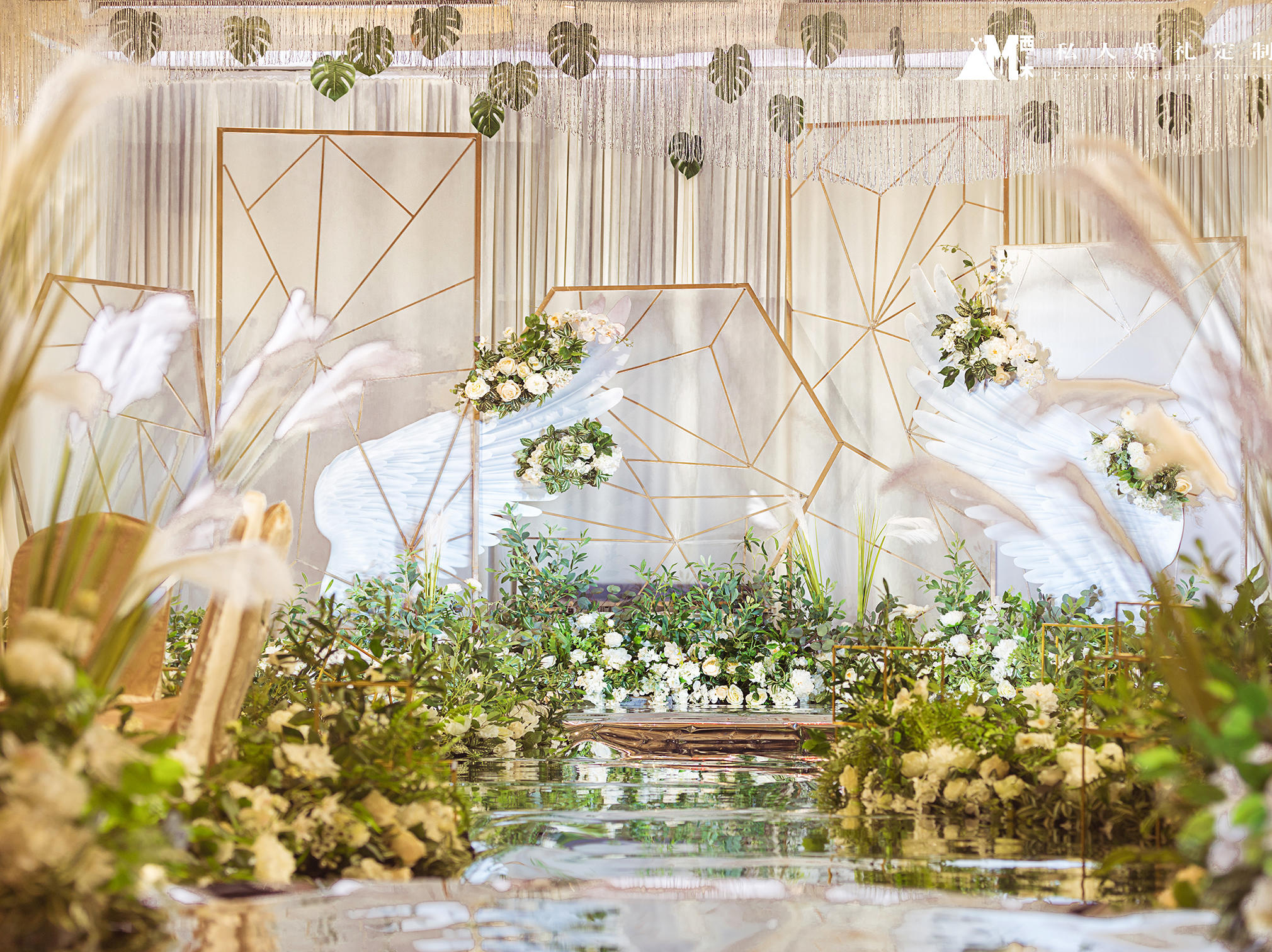 #浏阳西木私人婚礼定制小清新五福临门#