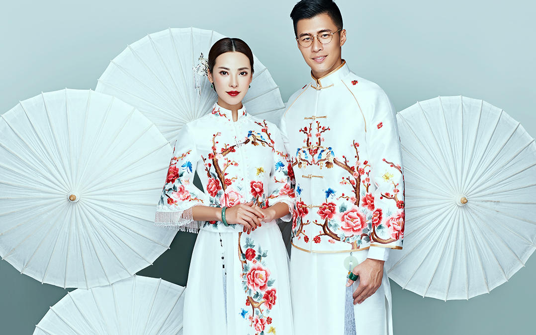 特惠|中国风 10服10造+底片全送+送定制婚纱