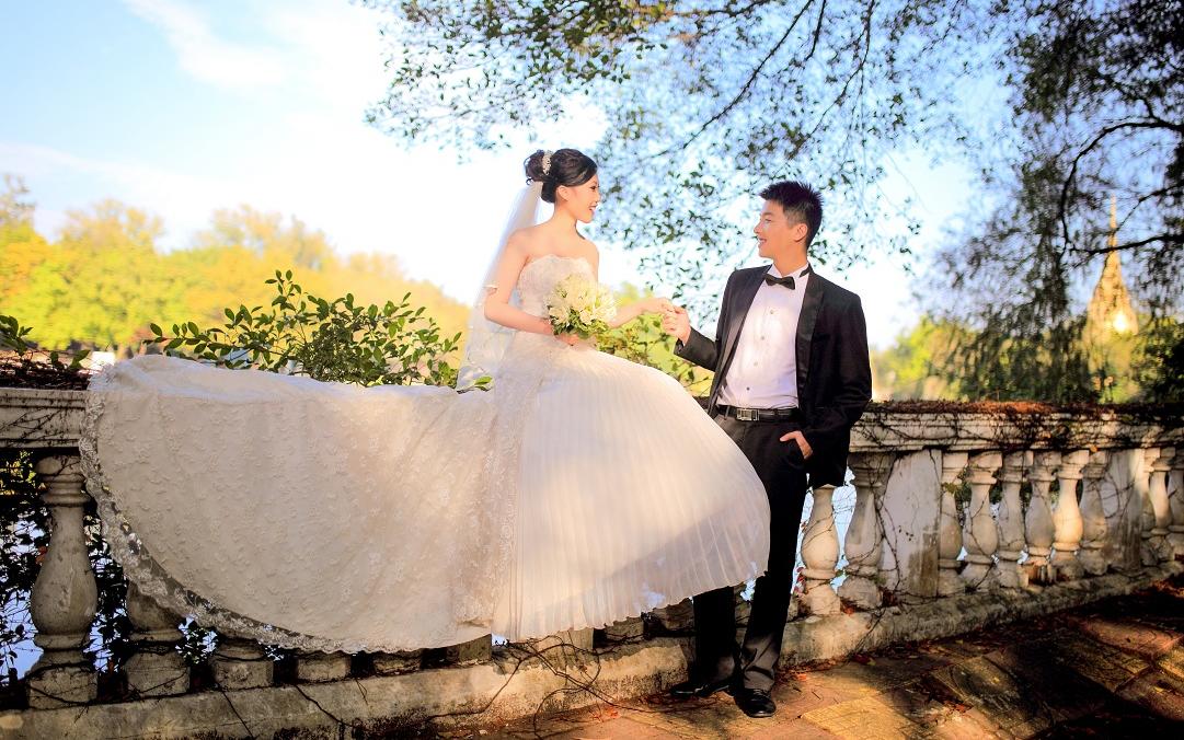 【T-van概念摄影】婚纱照/大观园/赠送底片
