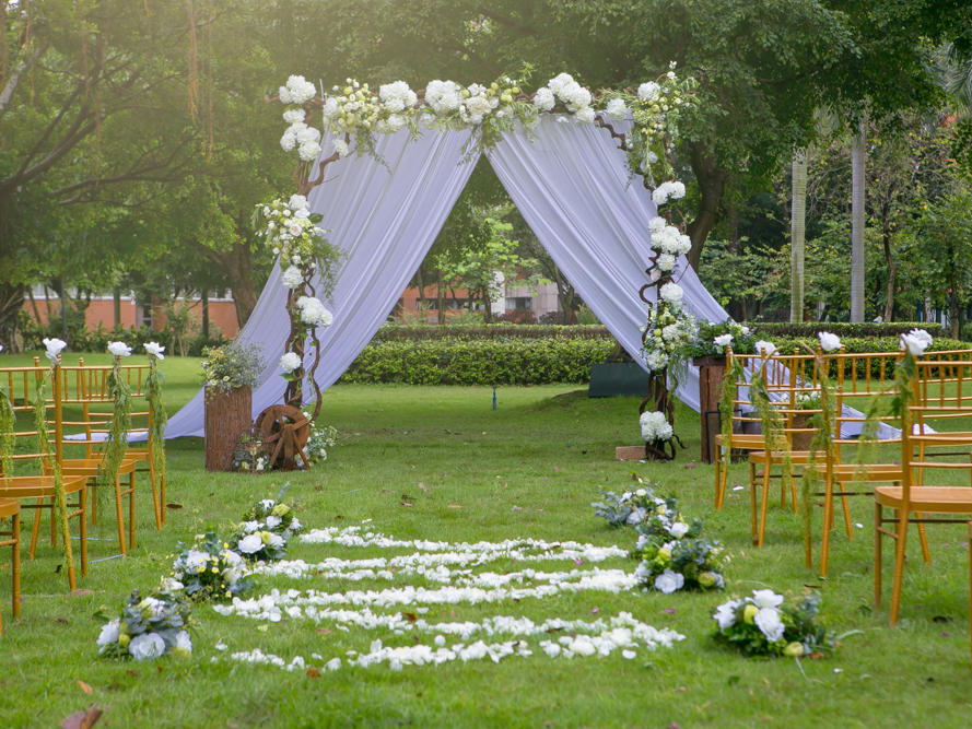 森系戶外草坪婚禮-夢(mèng)中花園