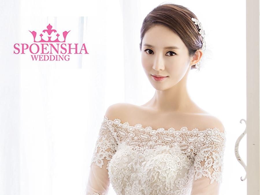 韓國進(jìn)口明星婚紗spoensha