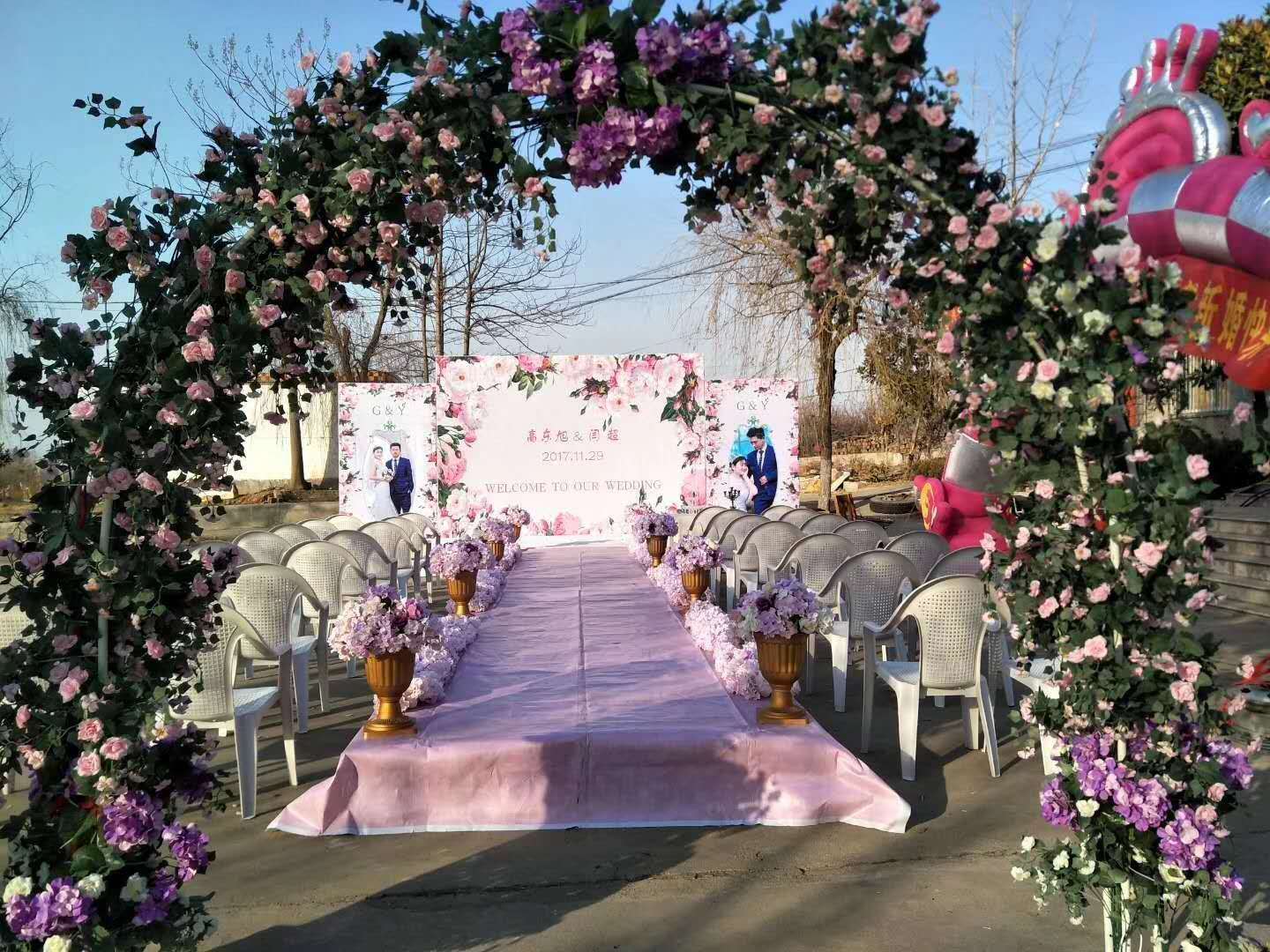 2018年皇家婚禮戶(hù)外婚禮效果圖