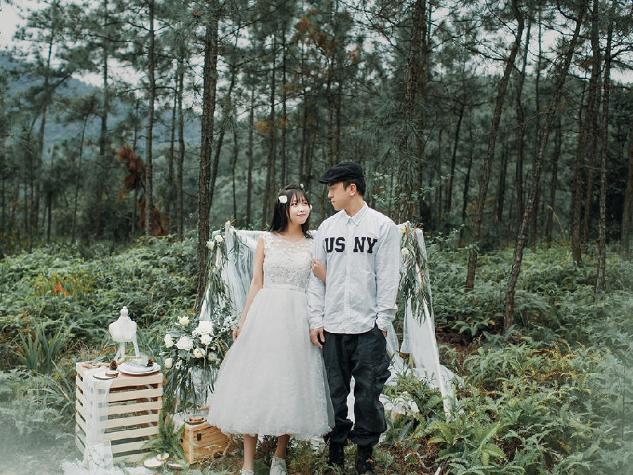 【PAI】婚纱定制可来图定制