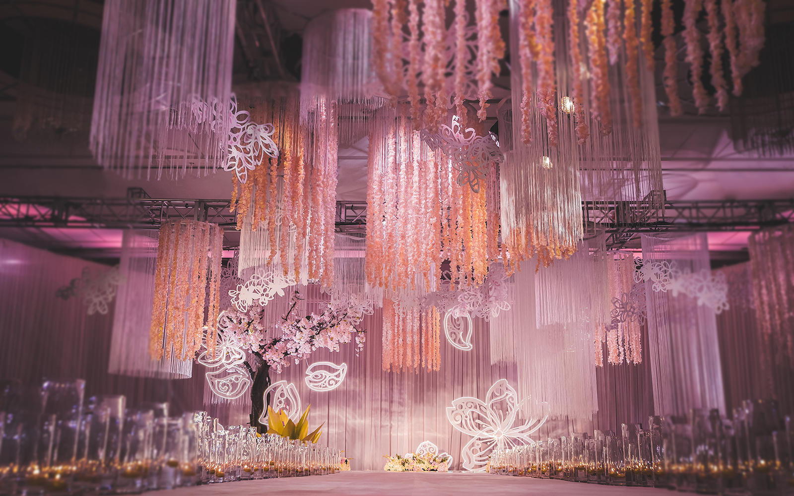 因为爱粉系公主风婚礼