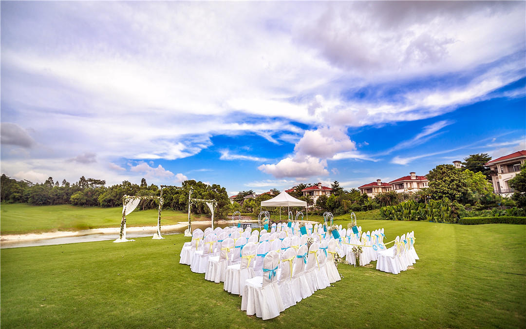 深圳户外婚礼，深圳格兰云天户外婚礼案例