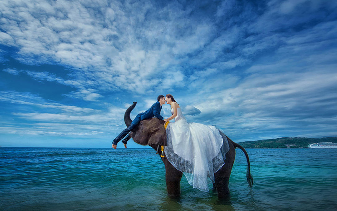 古摄影「普吉岛」共8服8造+免费骑大象拍摄