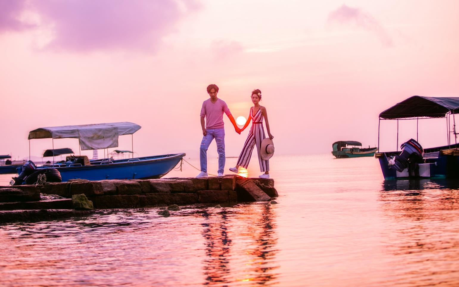 分界洲島一站式服務(wù)+贈(zèng)送微電影+雙人海南旅游4天