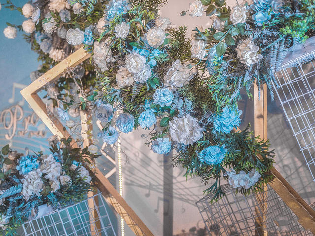 《天空之蓝》热门套系蓝色浪漫西式婚礼