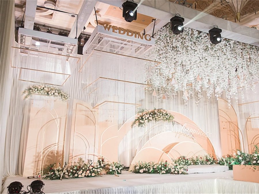 冬日里的温暖 超火爆婚礼 暖香槟